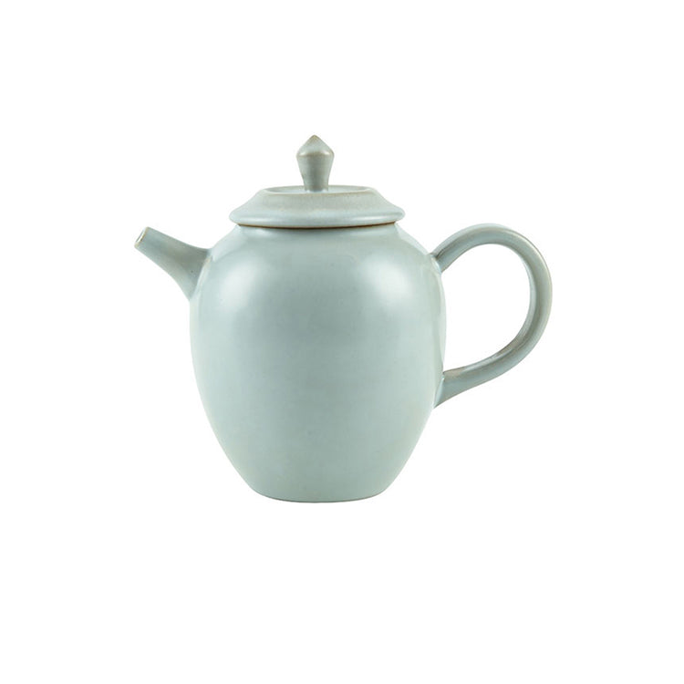 Blue Grey Ruyao Round Belly Teapot 200ml -  • Teaware House