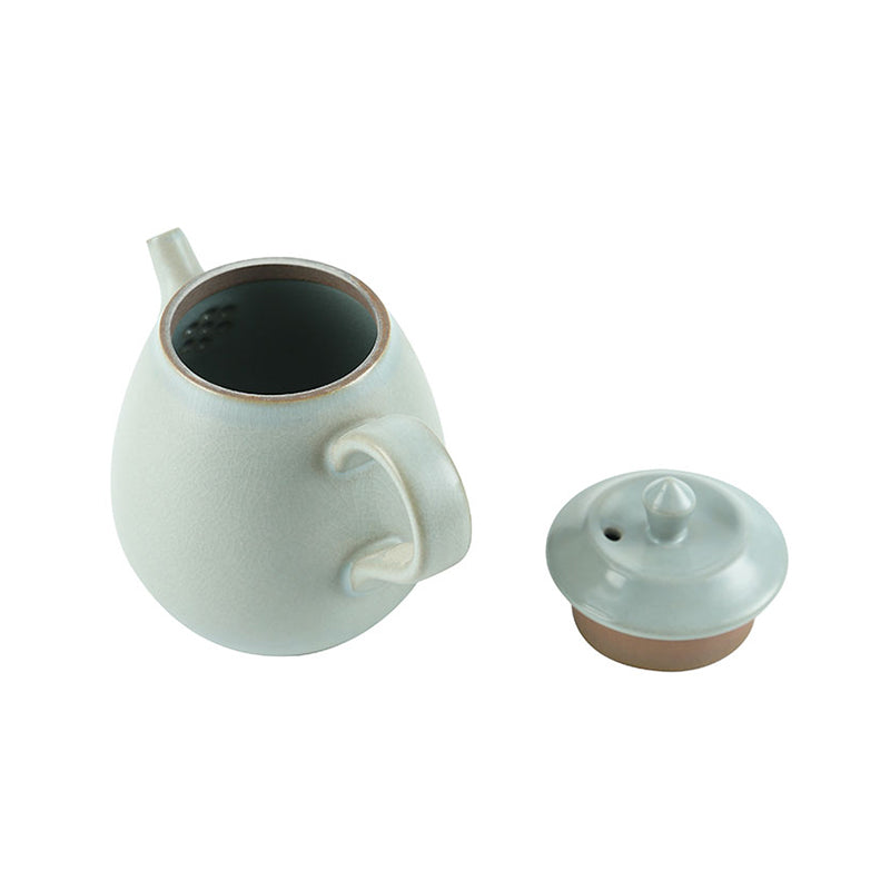 Blue Grey Tall Ruyao Teapot 170ml - • Teaware House