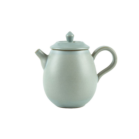 Blue Grey Tall Ruyao Teapot 170ml - • Teaware House