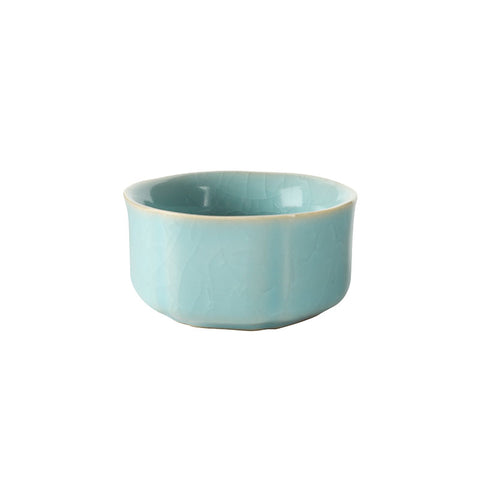 Azure Ruyao Hexagon Teacup -  • Teaware House