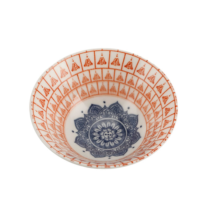 Blue and Red Qinghua Thousands of Buddha Douli Teacup - • Teaware House