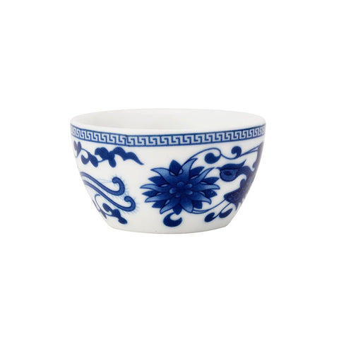 Traditional Qinghua Phoenix Porcelain Teacup - • Teaware House