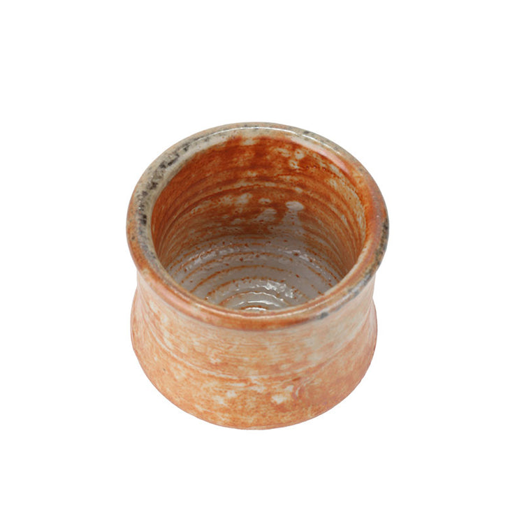 Artisan Handmade Brick Red Glazed Teacup -  • Teaware House