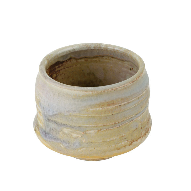 Artisan Handmade Creamy Yellow Glazed Teacup -  • Teaware House