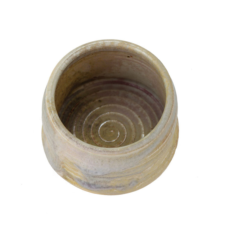 Artisan Handmade Creamy Yellow Glazed Teacup -  • Teaware House