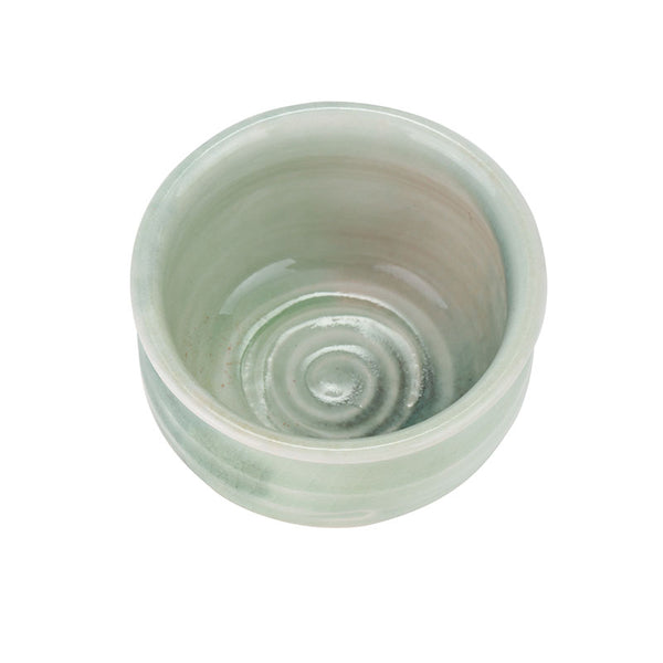 Artisan Handmade Green Lake Glaze Teacup -  • Teaware House