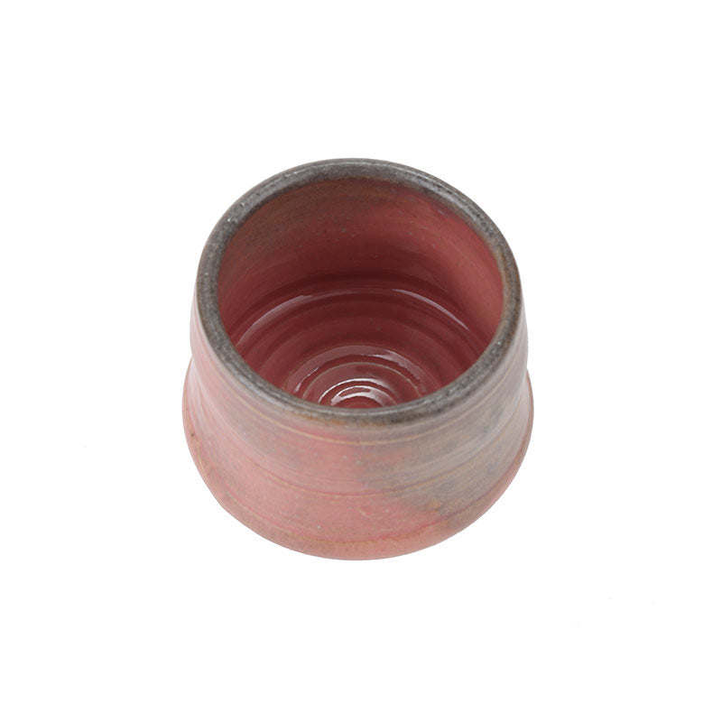 Artisan Handmade Rosy Red Glaze Teacup -  • Teaware House