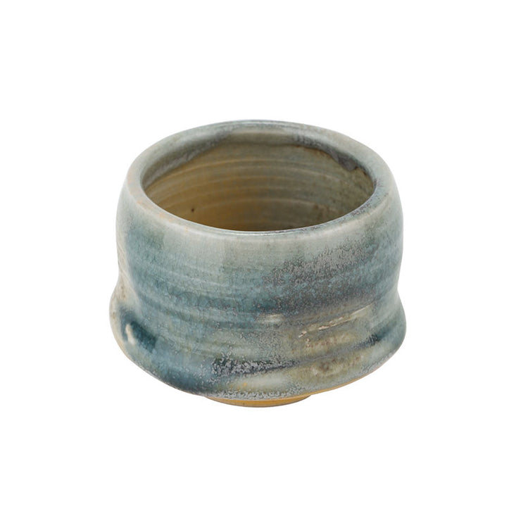 Artisan Handmade Crystalline Blue Glaze Teacup -  • Teaware House