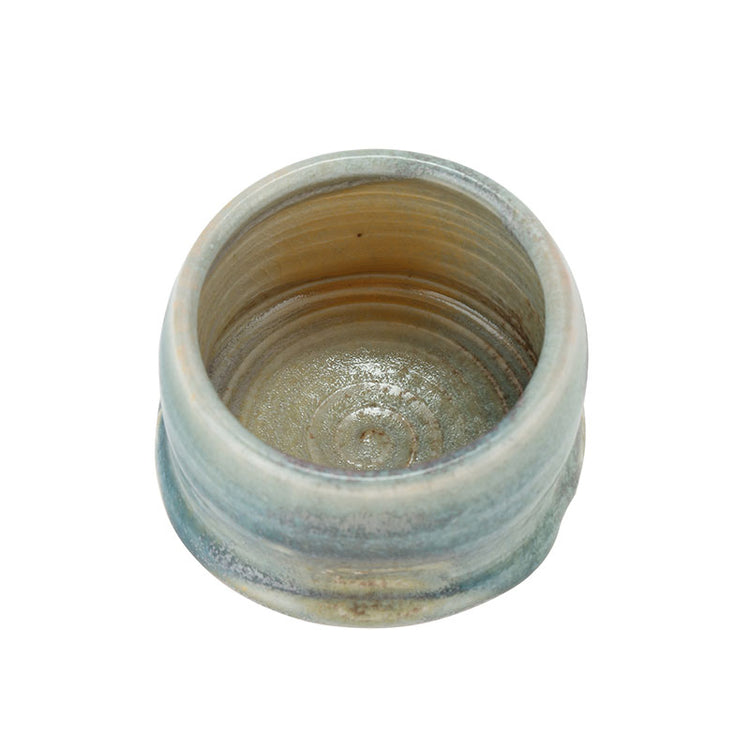 Artisan Handmade Crystalline Blue Glaze Teacup -  • Teaware House