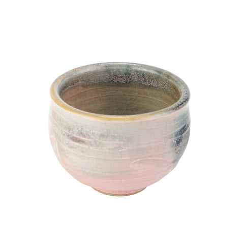 Artisan Handmade Pink and Blue Glazed Teacup -  • Teaware House