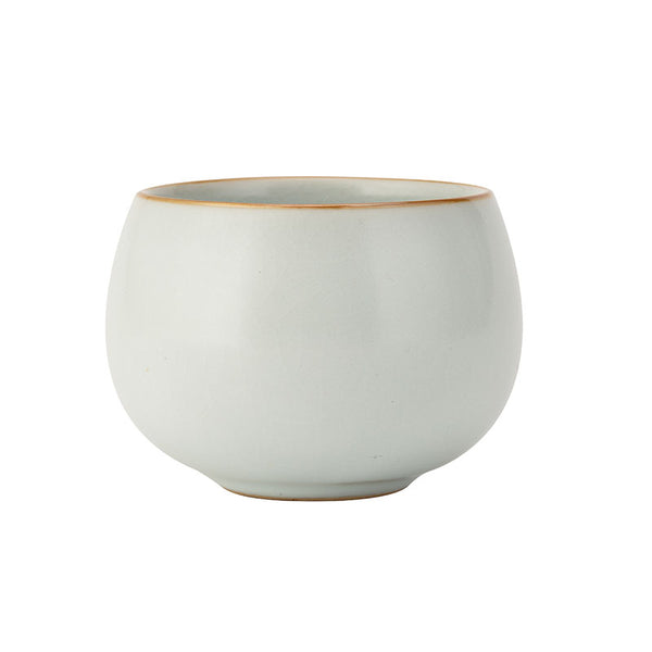 White Ruyao Dragon Egg Teacup -  • Teaware House