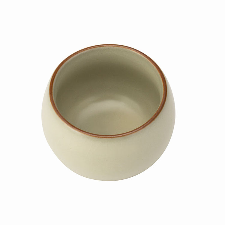 Cream Ruyao Dragon Egg Teacup -  • Teaware House