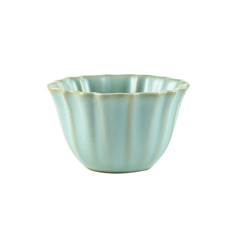Classic Green Ruyao Chrysanthemum Teacup -  • Teaware House