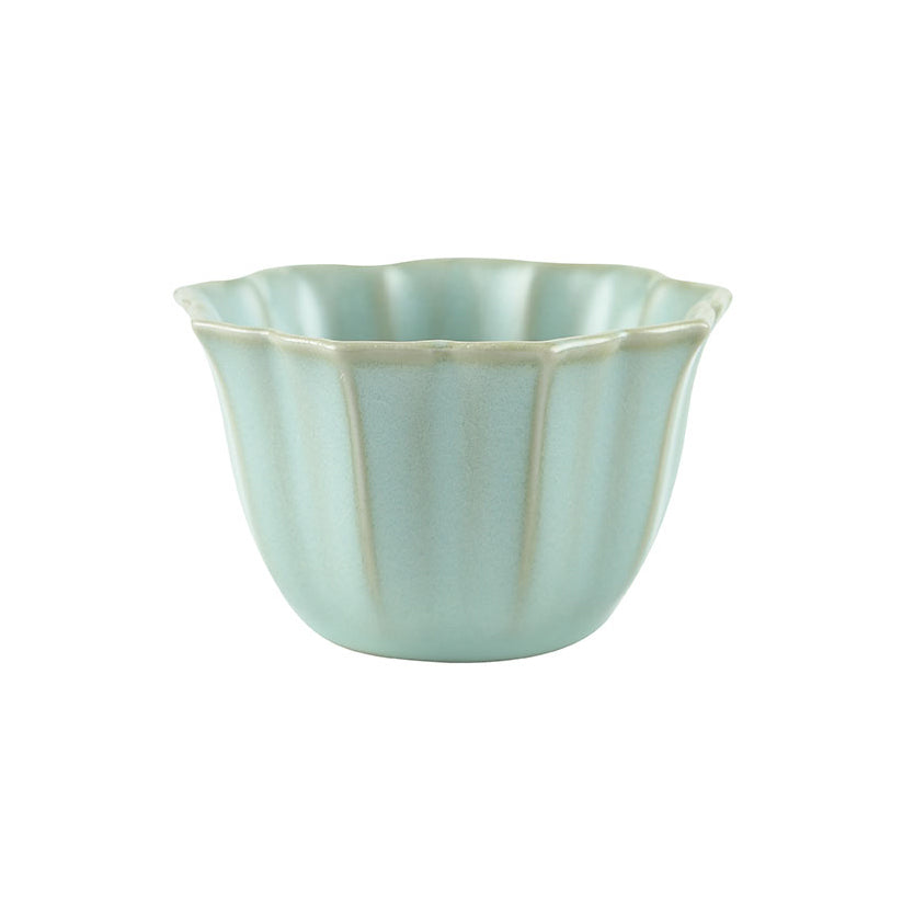 Classic Green Ruyao Morning Glory Flower Teacup -  • Teaware House