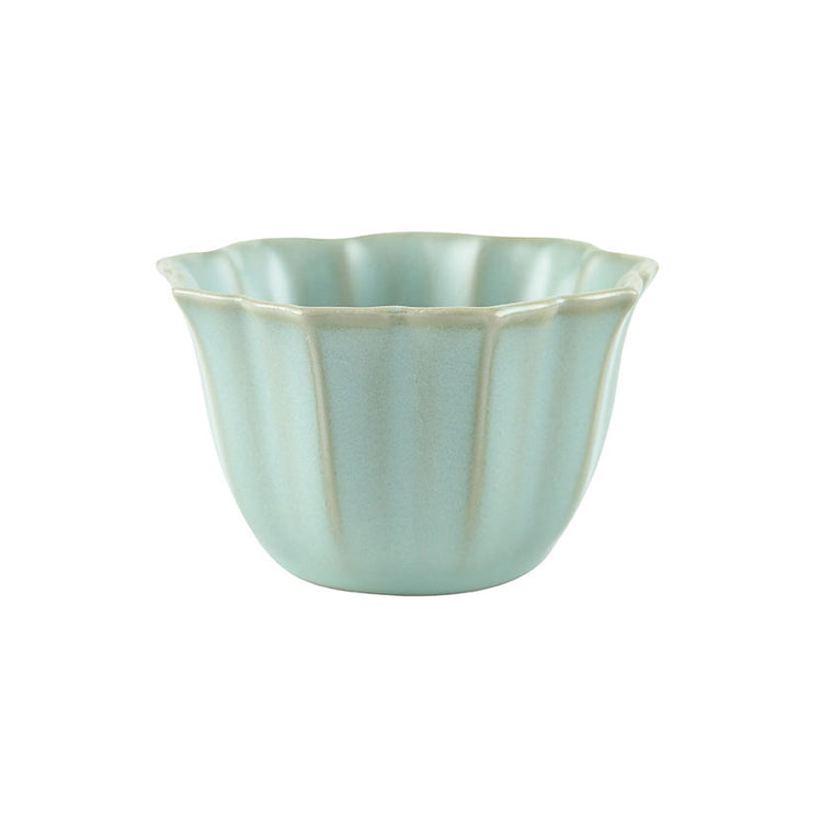 Classic Green Ruyao Morning Glory Flower Teacup -  • Teaware House