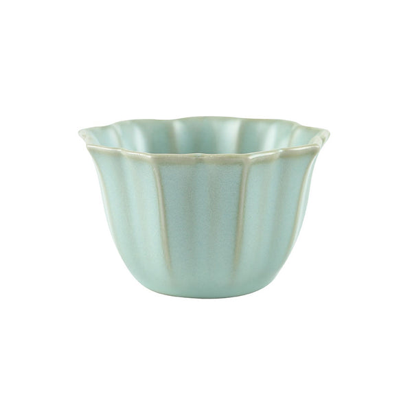 Classic Green Ruyao Morning Glory Flower Teacup -  • Teaware House