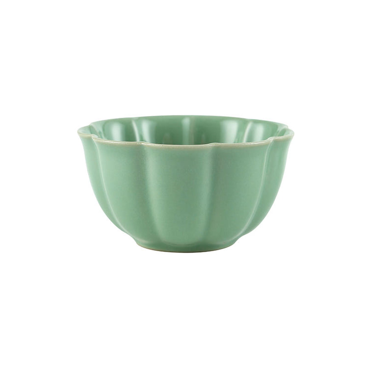 Classic Green Geyao Morning Water Lilies Teacup -  • Teaware House