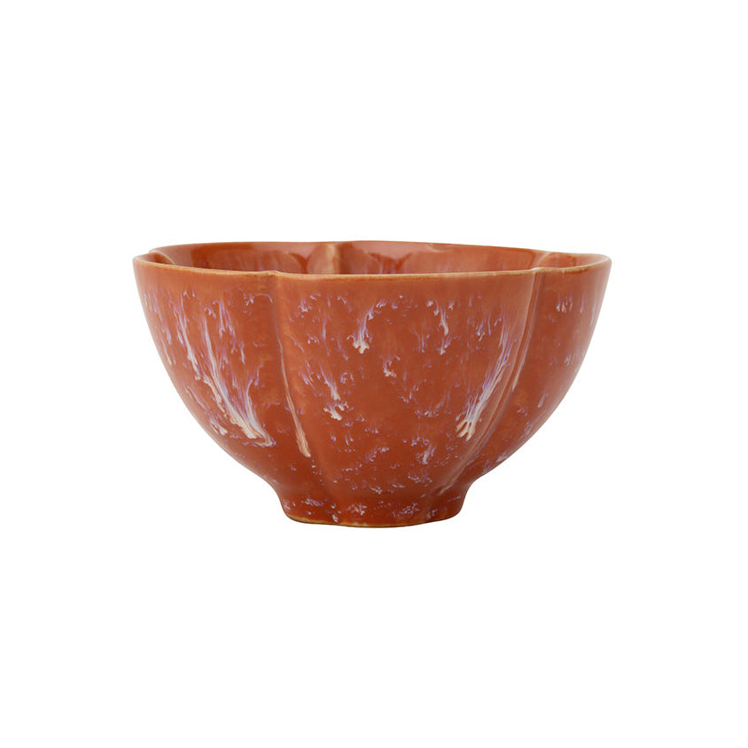 Five Petaled Flower Yaobian Coral Glaze Teacup -  • Teaware House