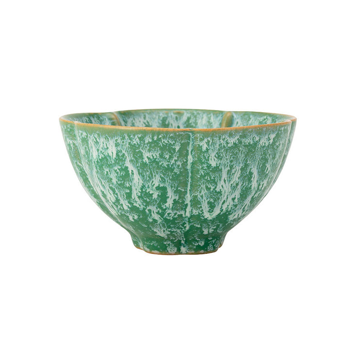 Five Petaled Flower Yaobian Green glaze Teacup -  • Teaware House