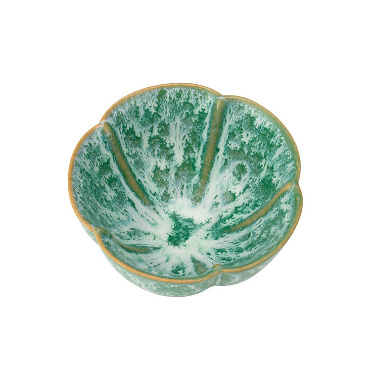 Five Petaled Flower Yaobian Green glaze Teacup -  • Teaware House