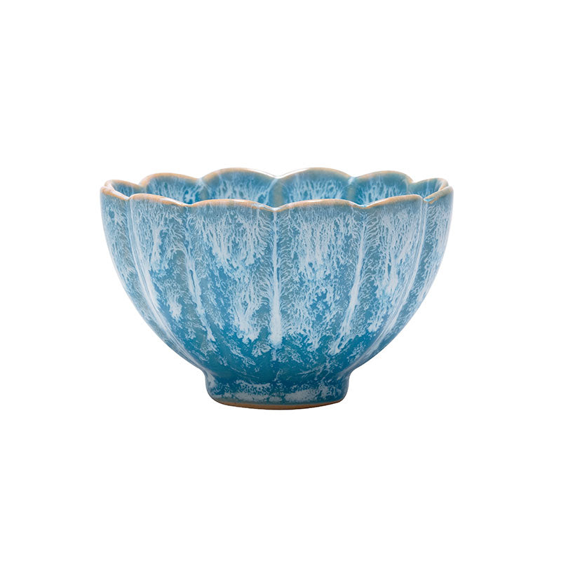 Blue Chrysanthemum Yaobian Green glaze Teacup -  • Teaware House