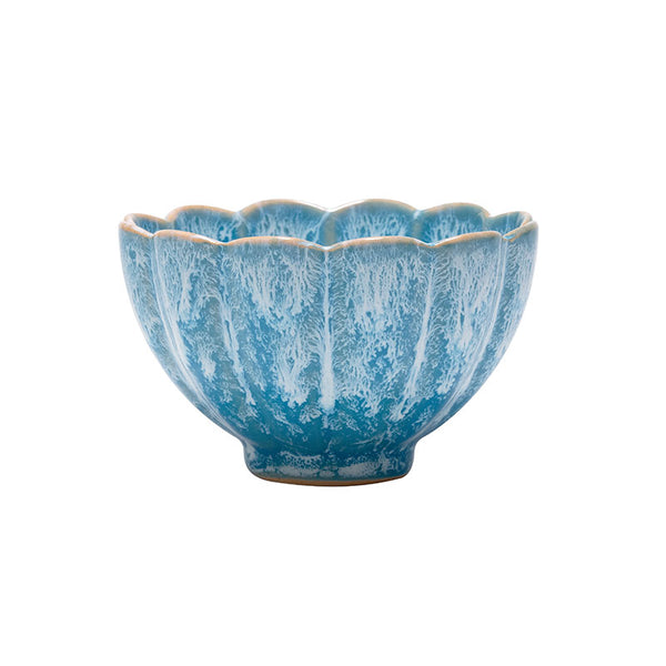 Blue Chrysanthemum Yaobian Green glaze Teacup -  • Teaware House