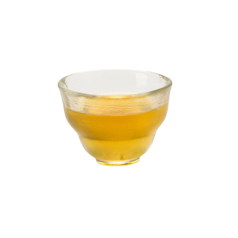 Thick Frosted Glass Teacup - • Teaware House