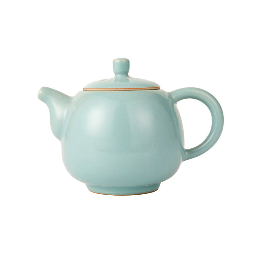 Azure Ruyao Round Belly Teapot 200ml -  • Teaware House