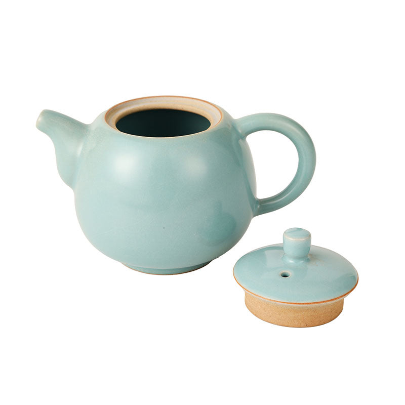 Azure Ruyao Round Belly Teapot 200ml -  • Teaware House