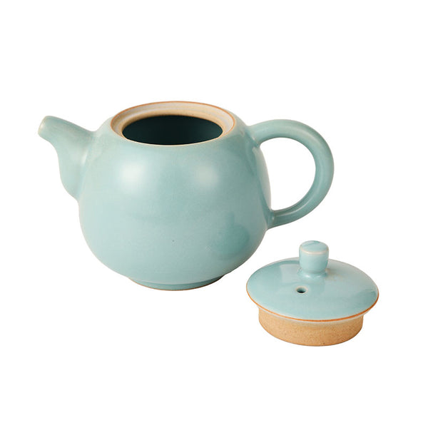 Azure Ruyao Round Belly Teapot 200ml -  • Teaware House