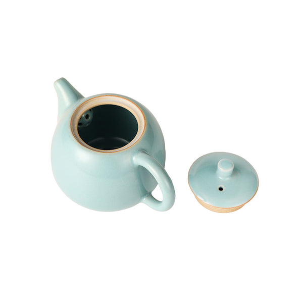 Azure Ruyao Round Belly Teapot 200ml -  • Teaware House