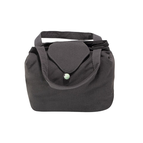Quilted Cloth Teaware Bag- Black -  • Teaware House