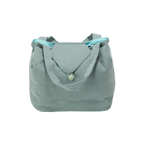 Quilted Cloth Teaware Bag- Turquoise -  • Teaware House