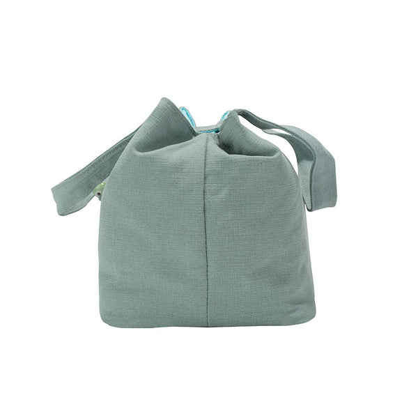 Quilted Cloth Teaware Bag- Turquoise -  • Teaware House