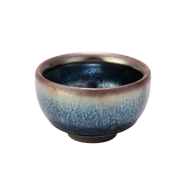 Shiny Blue Jianzhan Goblet Teacup -  • Teaware House