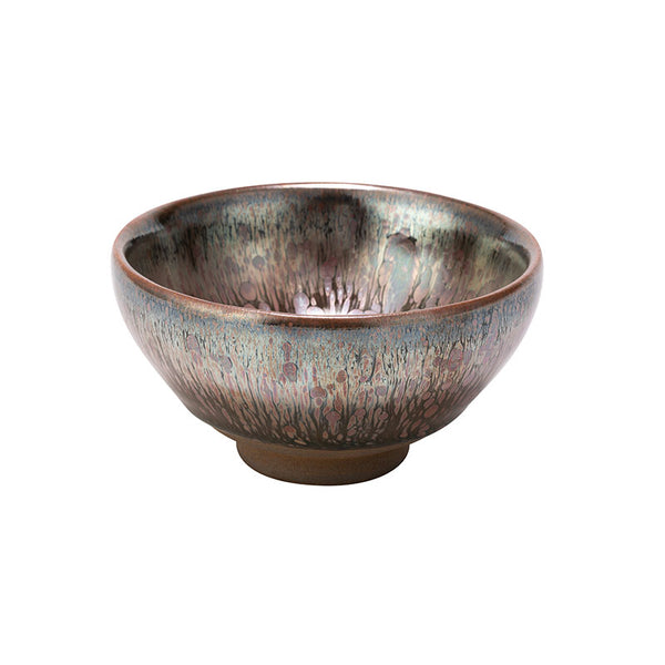 Shiny Gold Jianzhan Flat Teacup -  • Teaware House