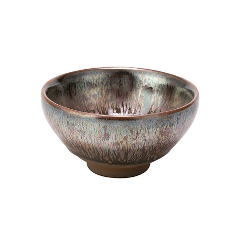 Shiny Gold Jianzhan Flat Teacup -  • Teaware House