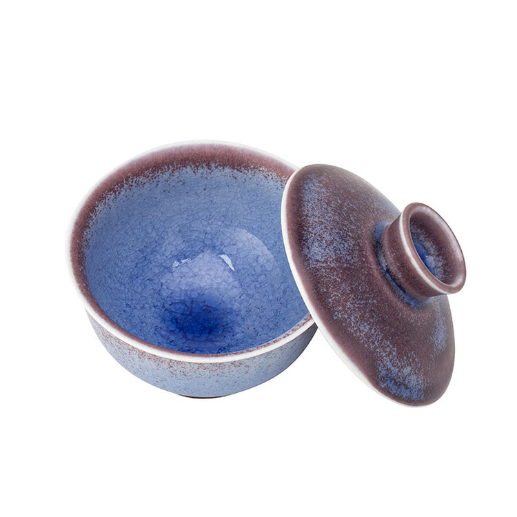 Blue Purple Yao Bian Gaiwan -120ml -  • Teaware House