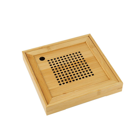Square Bamboo Gongfu Tea Tray - • Teaware House