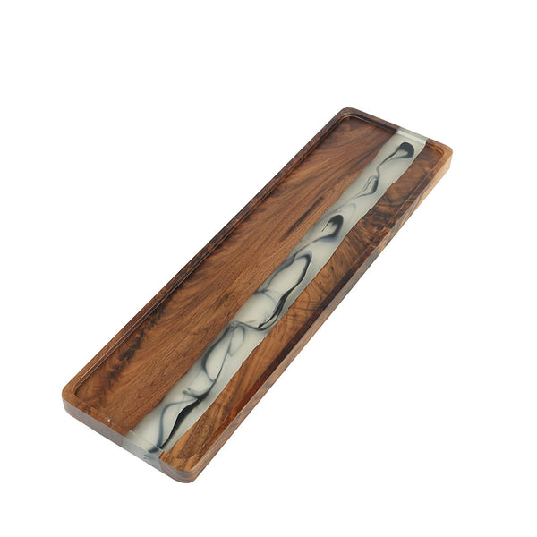 Walnut Dry Brewing Tea Tray -  • Teaware House