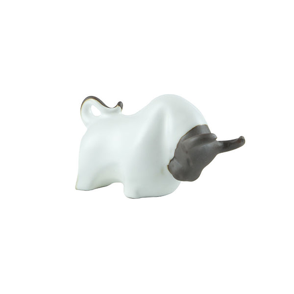 White Ruyao Bull Teapet -  • Teaware House