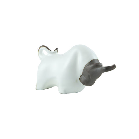 White Ruyao Bull Teapet -  • Teaware House