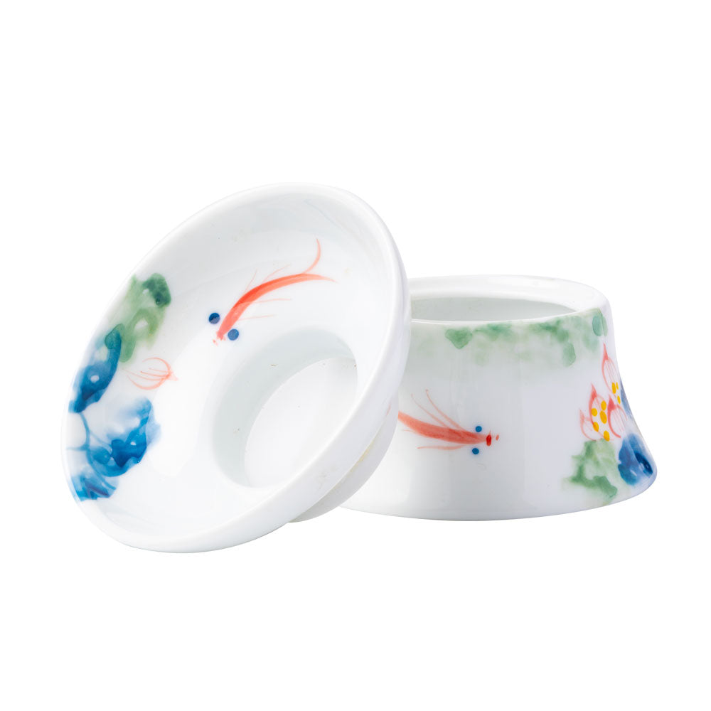 Lucky Fish Procelian Tea Filter - • Teaware House