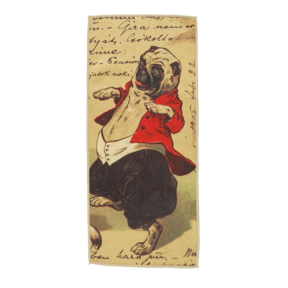 Tea Towel - Wobbly Pup - • Teaware House