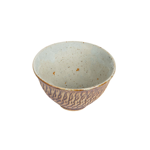 Archaic Style Teacup with Handmade Jimping Pattern - • Teaware House