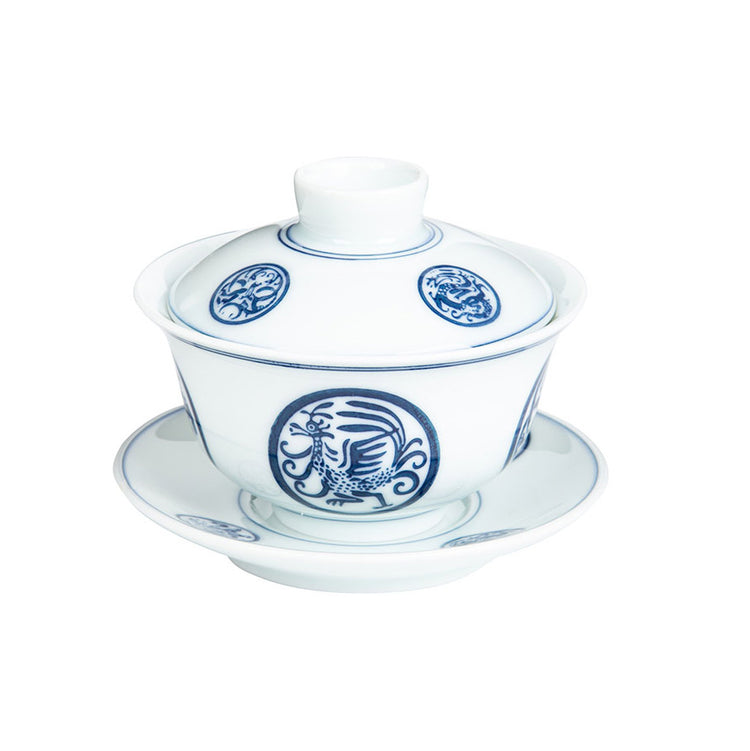 Four Celestial Animals Qinghua Gaiwan 150ml -  • Teaware House