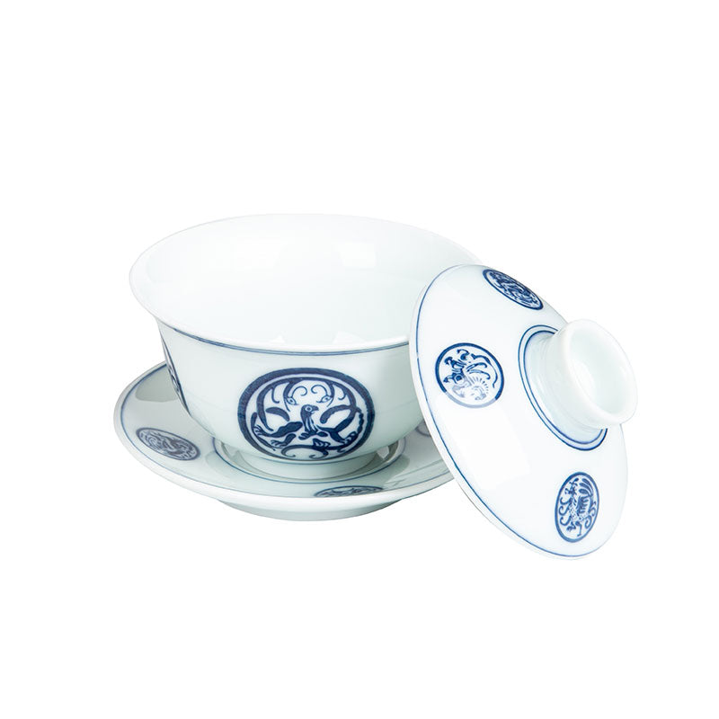 Four Celestial Animals Qinghua Gaiwan 150ml -  • Teaware House