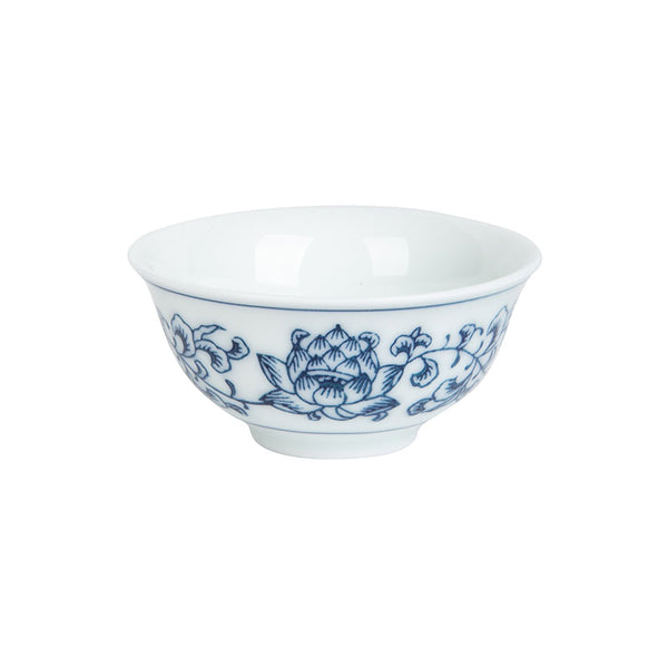 Simple Inked Lotus Porcelain Teacup -  • Teaware House