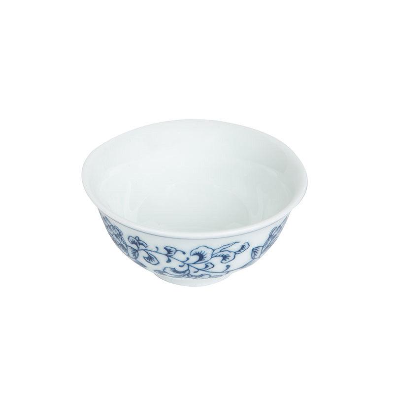 Simple Inked Lotus Porcelain Teacup -  • Teaware House