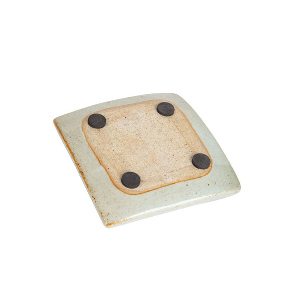 Ink and Wash Painting Rustic Square Coaster -  • Teaware House